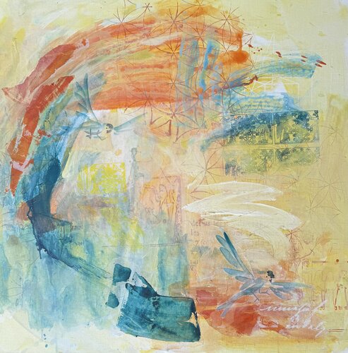 BETWEEN by Helena Sellergren, Painting for Sale on Select