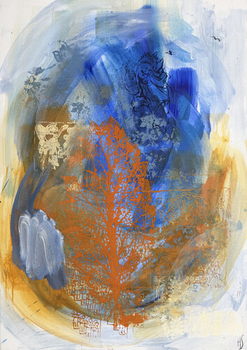 TIME TRAVEL by Helena Sellergren, Painting for Sale on Select