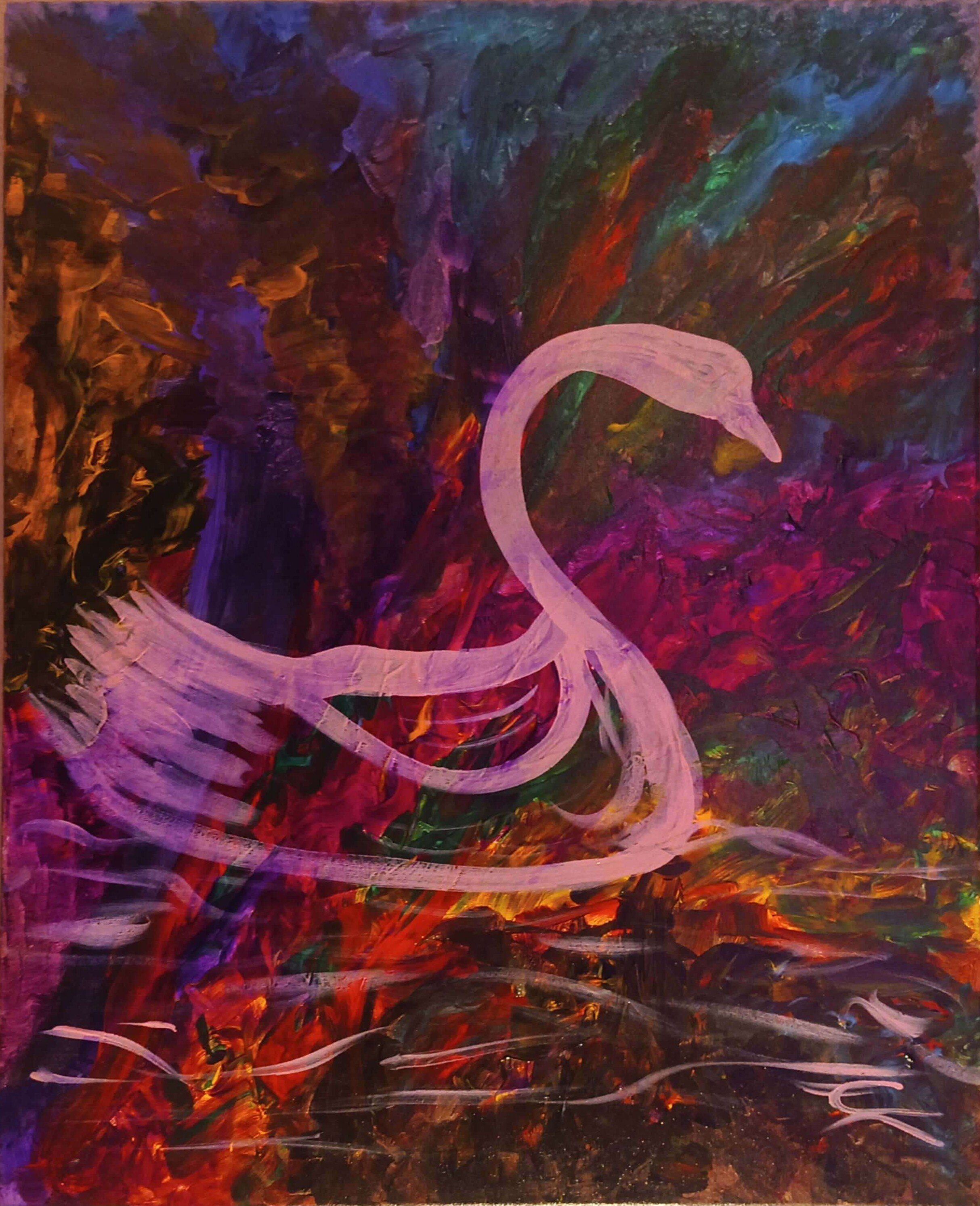 Pink Swan
