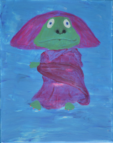 Waiting for Frogodot by An Hata Gorm, Painting for Sale on Select