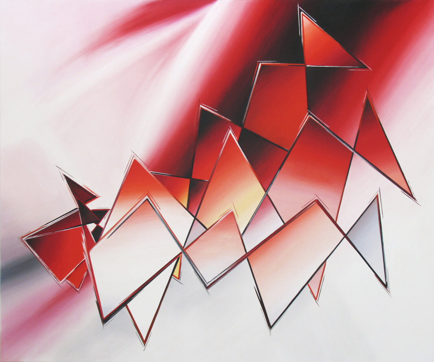 RESISTANCE Petra Meyer Original painting for sale