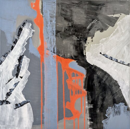 Blue Memory by Andrea Porten, Painting for Sale on Select