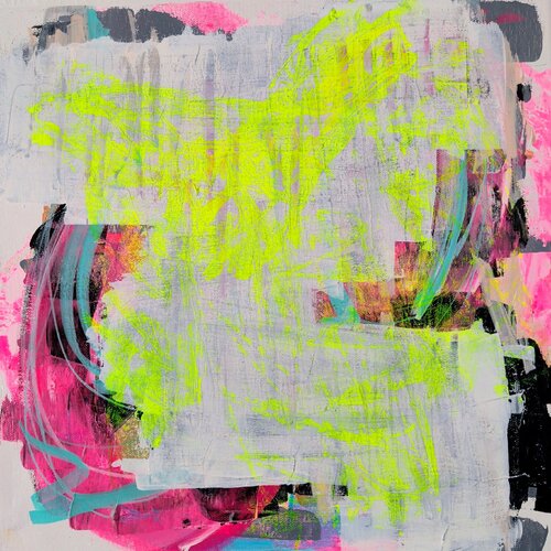 Neon and Concrete I by Andrea Porten, Painting for Sale on Select