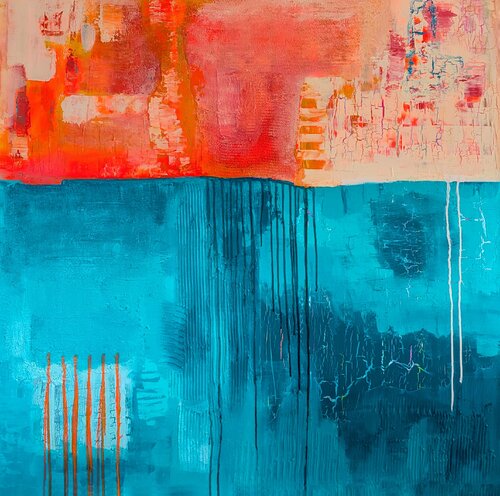 Salt on the Rim by Andrea Porten, Painting for Sale on Select
