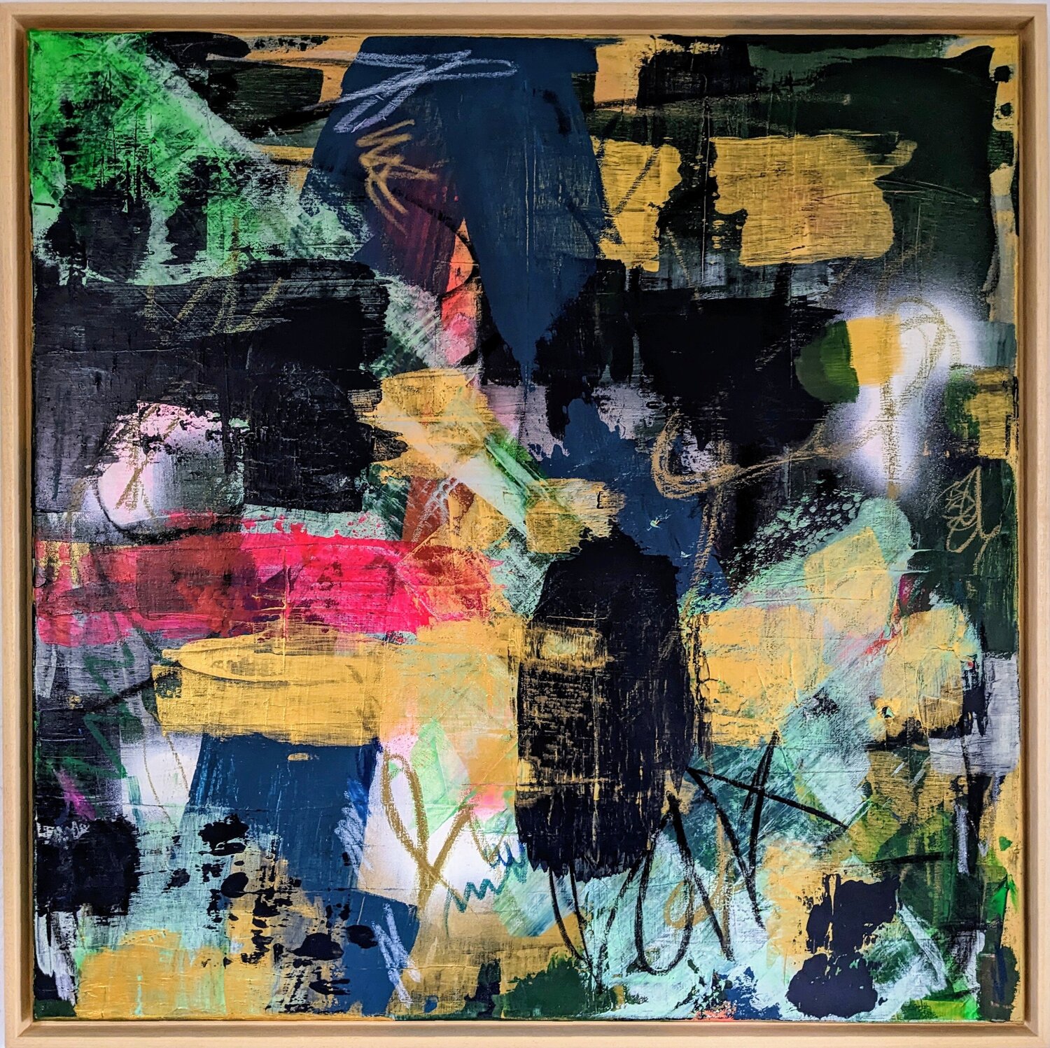 Golden Pepermint Andrea Porten Original painting for sale