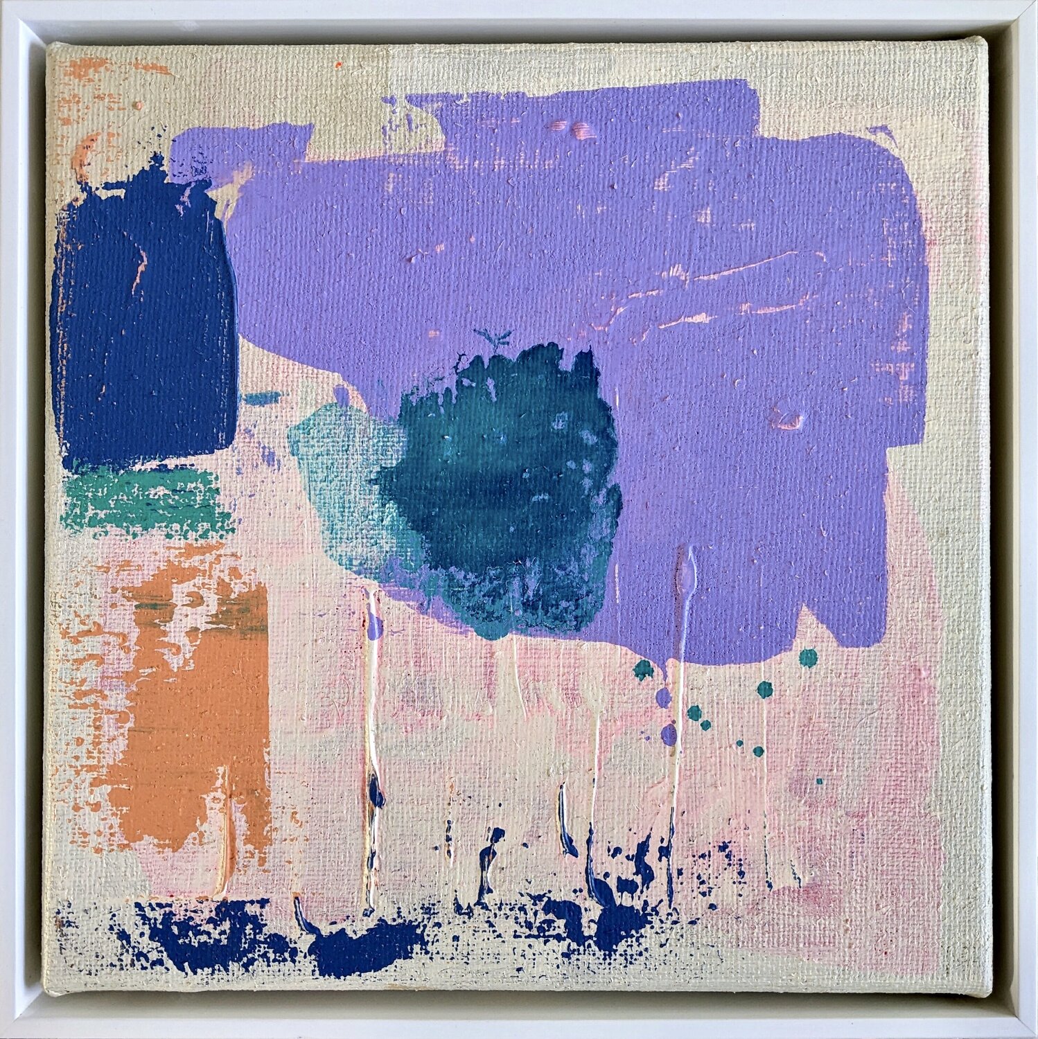 Purple Lake Andrea Porten Original painting for sale