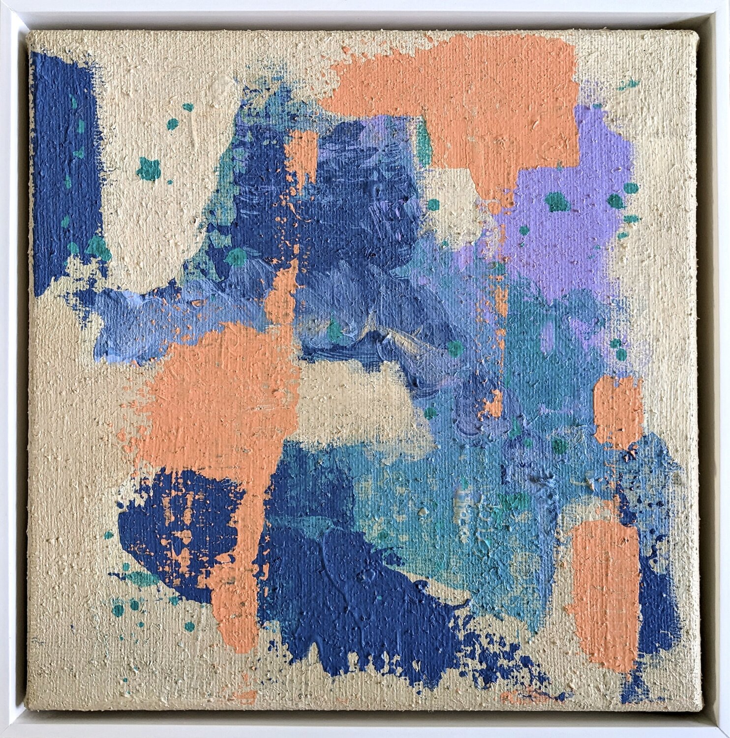 Blue Lake Andrea Porten Original painting for sale