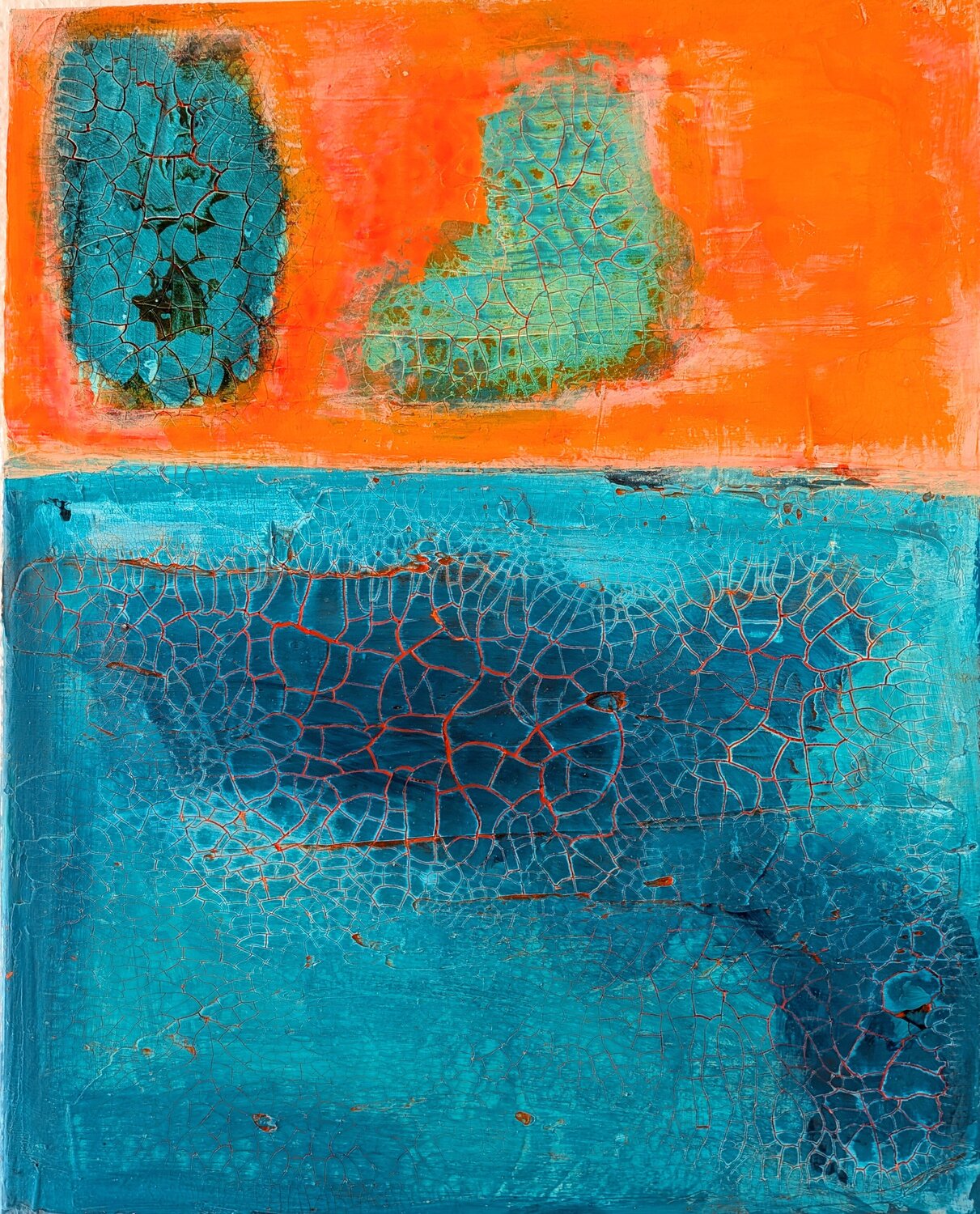 How Did it Happen? II Andrea Porten Original painting for sale