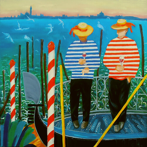 Venedig 1 by Ewa Jablonski, Painting for Sale on Select