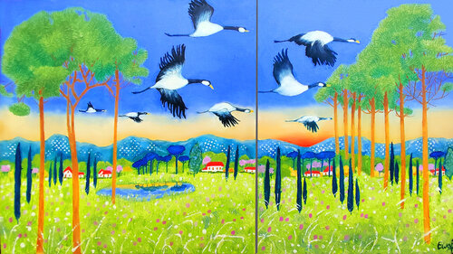 Römische Impressionen 6 by Ewa Jablonski, Painting for Sale on Select