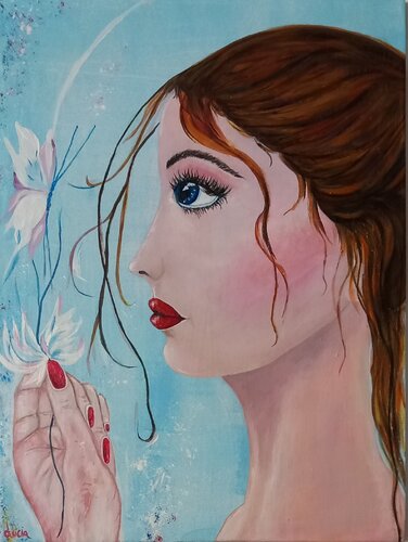 PUREZZA by Lucia Luce, Painting for Sale on Select