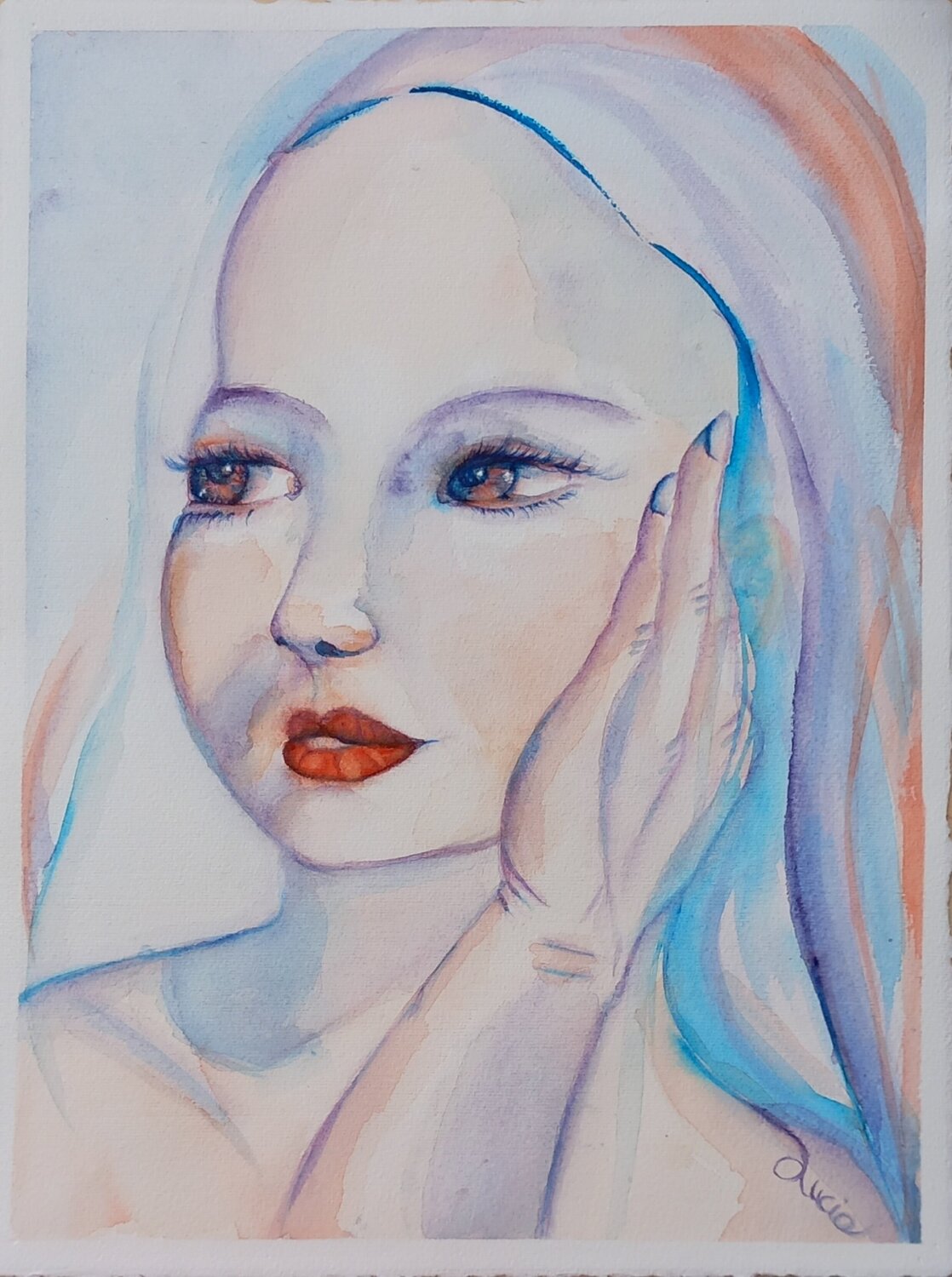 SOAVE Lucia Luce Original painting for sale
