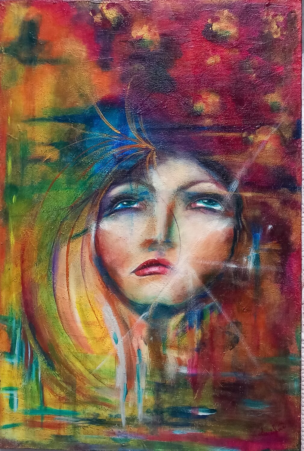 ANIMA Lucia Luce Original painting for sale