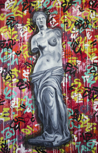 Venus de Milo by Monika Mrowiec, Painting for Sale on Select