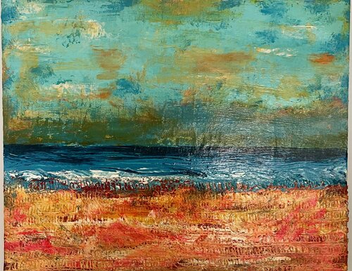 “Caldo tramonto” by Liliana Lo Verde, Painting for Sale on Select