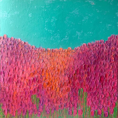 “ Attesa calda Primavera “ by Liliana Lo Verde, Painting for Sale on Select