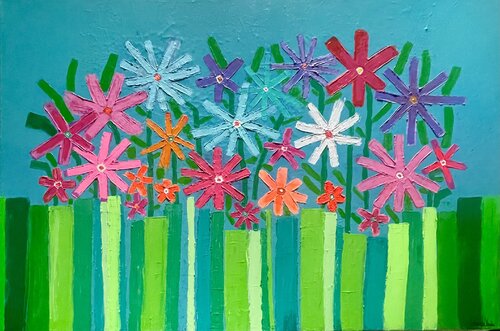 “ Felicity “ by Liliana Lo Verde, Painting for Sale on Select