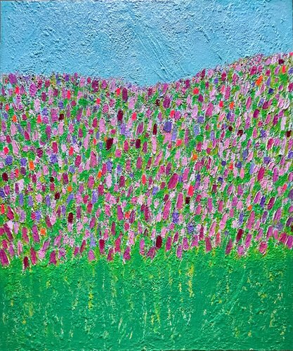 “ Fiori d’inverno “ by Liliana Lo Verde, Painting for Sale on Select