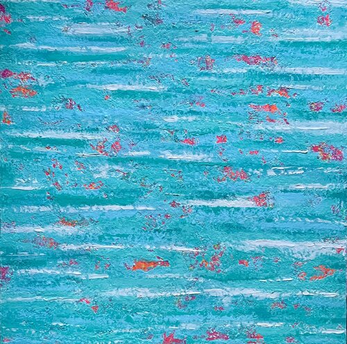 “ Come coralli nel mare “ by Liliana Lo Verde, Painting for Sale on Select