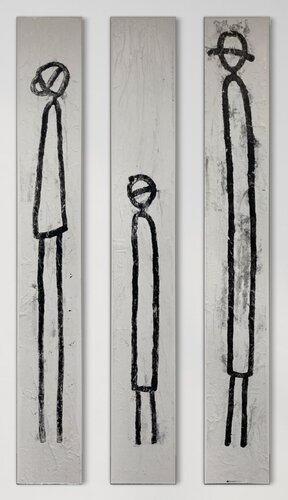 enfamille (set no 2 of 3pcs) by Grit Peters, Painting for Sale on Select