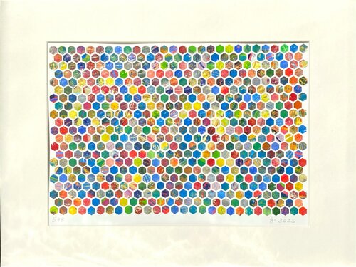 578  (Pieces bunt) by Grit Peters, Painting for Sale on Select