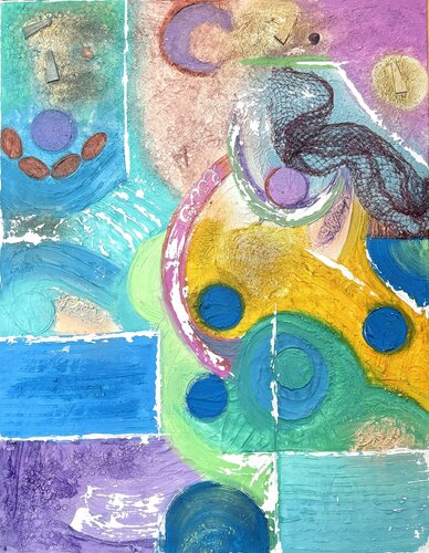 Fantasialand - Sehnsucht Fantasia by Nicole Adolph, Painting for Sale on Select
