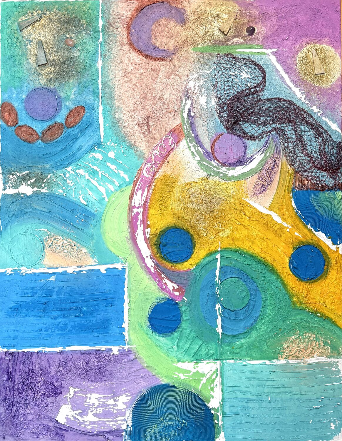 Fantasialand - Sehnsucht Fantasia Nicole Adolph Original painting for sale