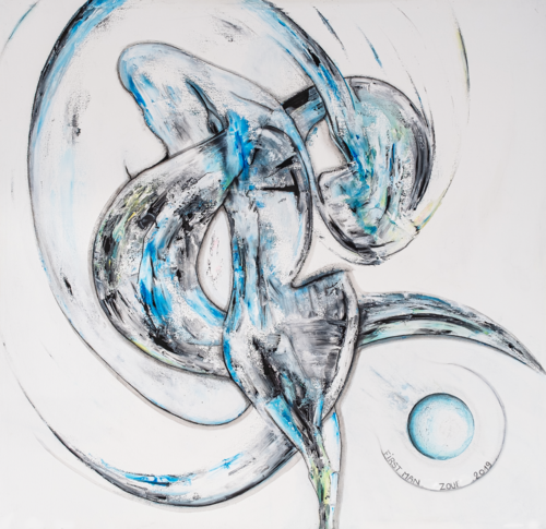 First Man by El Zoufri, Painting for Sale on Select