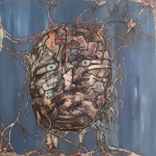 L'esquinté by El Zoufri, Painting for Sale on Select