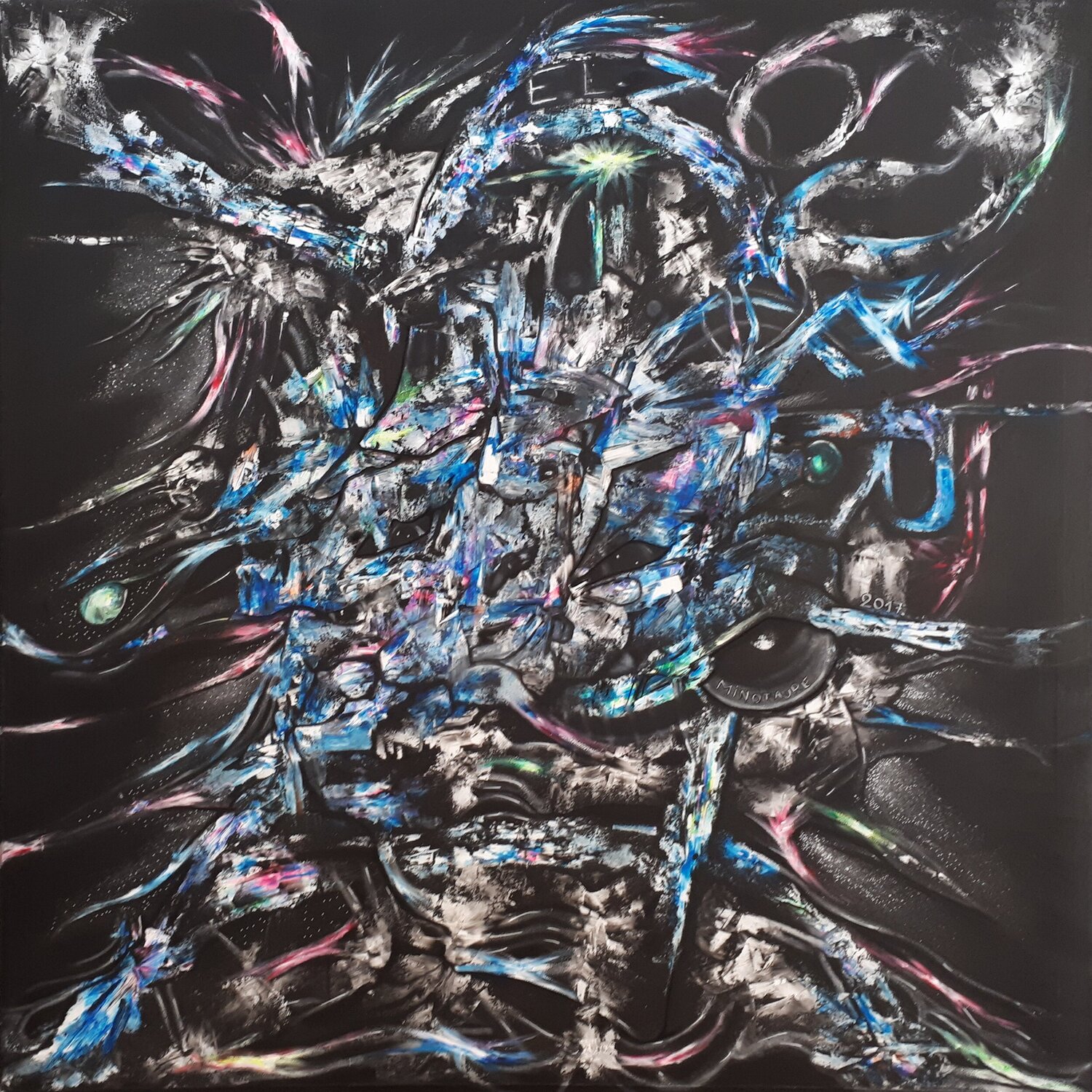 Minotaure El Zoufri Original painting for sale