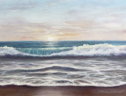 Ocean No. 1 by Oksana Salminen, Painting for Sale on Select