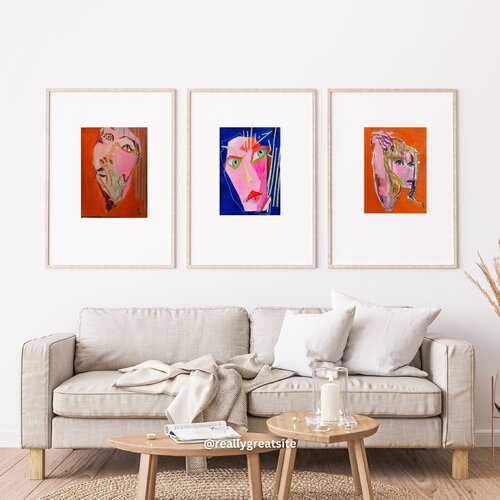 FEMME 2050 by francoise leblanc, Painting for Sale on Select