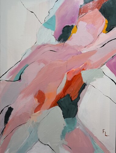 L'echo de l'âme by francoise leblanc, Painting for Sale on Select
