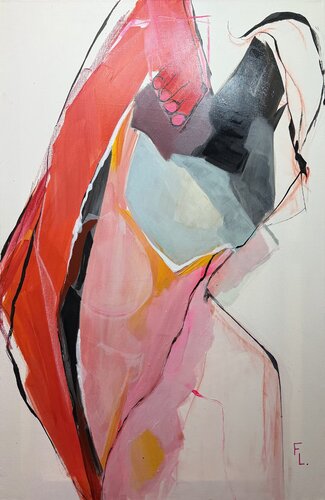 INCANDESCENCE INTERIEURE by francoise leblanc, Painting for Sale on Select