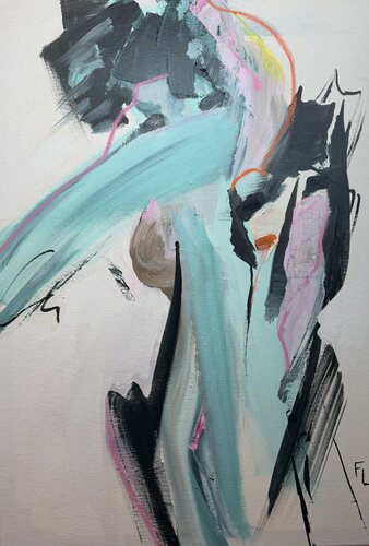 LA FAILLE FECONDE by francoise leblanc, Painting for Sale on Select