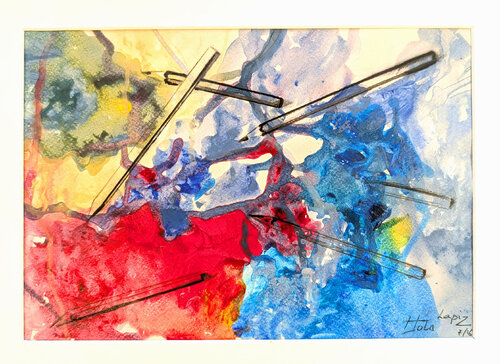 Drawing Colour by Zezinha Farrajota, Painting for Sale on Select