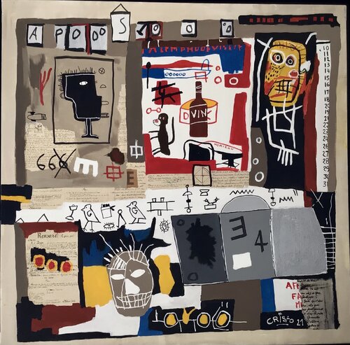 In vino, véritas by Renaud Cristofari, Painting for Sale on Select