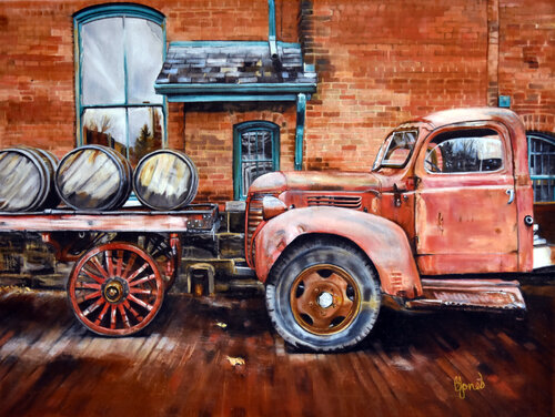 Fargo by Bobbe Jones, Painting for Sale on Select