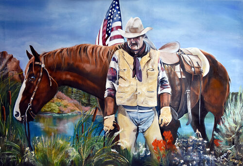 Pensive by Bobbe Jones, Painting for Sale on Select