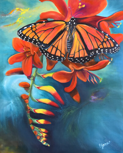 Majestic Monarch by Bobbe Jones, Painting for Sale on Select