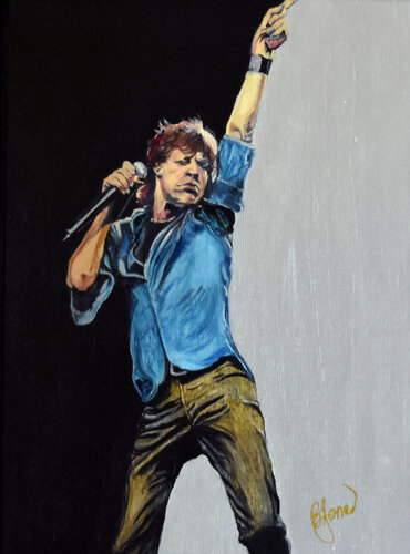 Mick's Moment by Bobbe Jones, Painting for Sale on Select