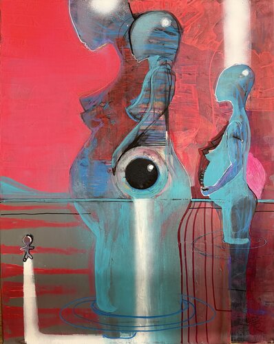Our Golden Journey by PJ Riley, Painting for Sale on Select