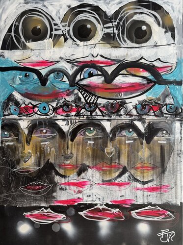 We Are Of One Mind by PJ Riley, Painting for Sale on Select