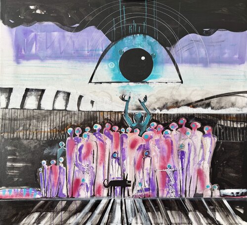 Giant ( location of god 9) by PJ Riley, Painting for Sale on Select
