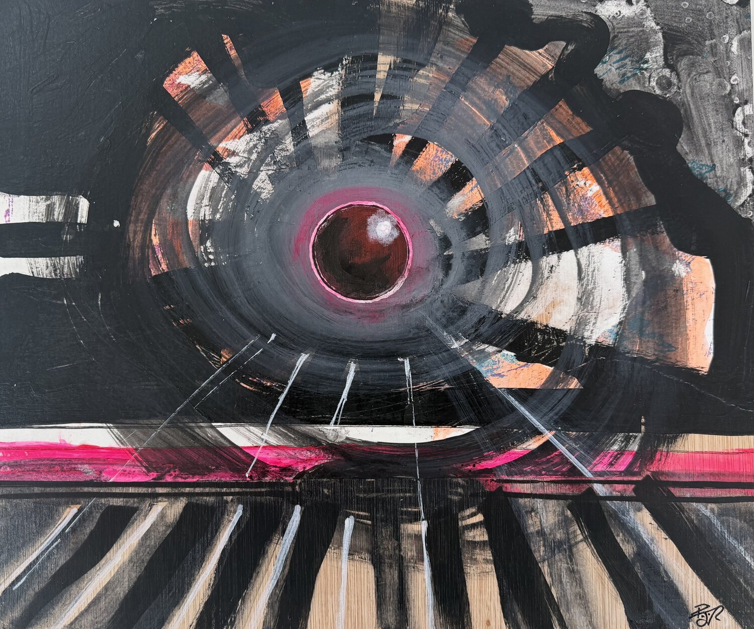 Appeal to the second Son PJ Riley Original painting for sale