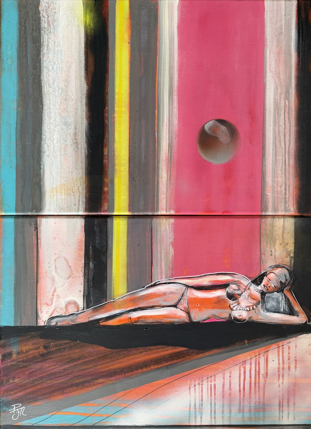 Muse PJ Riley Original painting for sale