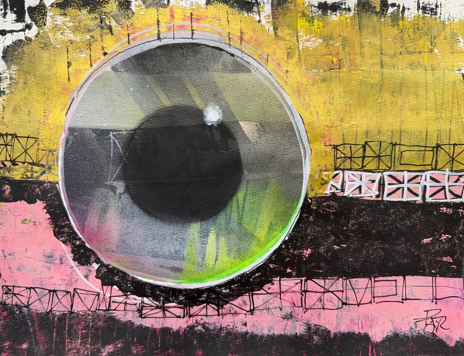I See You Baby! PJ Riley Original painting for sale