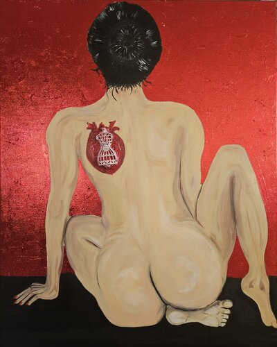 Undress my soul by Lisa Smith, Painting for Sale on Select