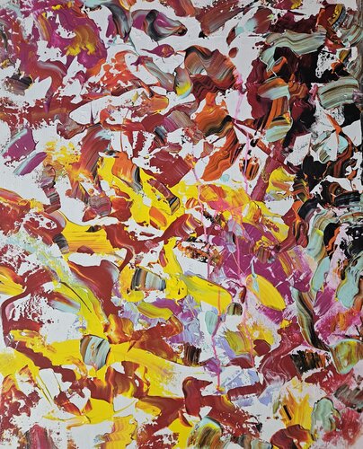 Courage in colour by Lisa Smith, Painting for Sale on Select