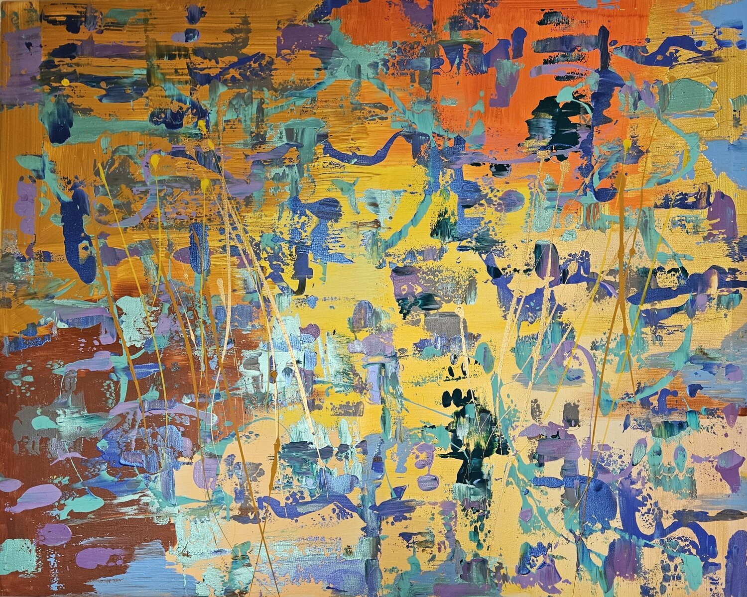 Morning Passion Lisa Smith Original painting for sale